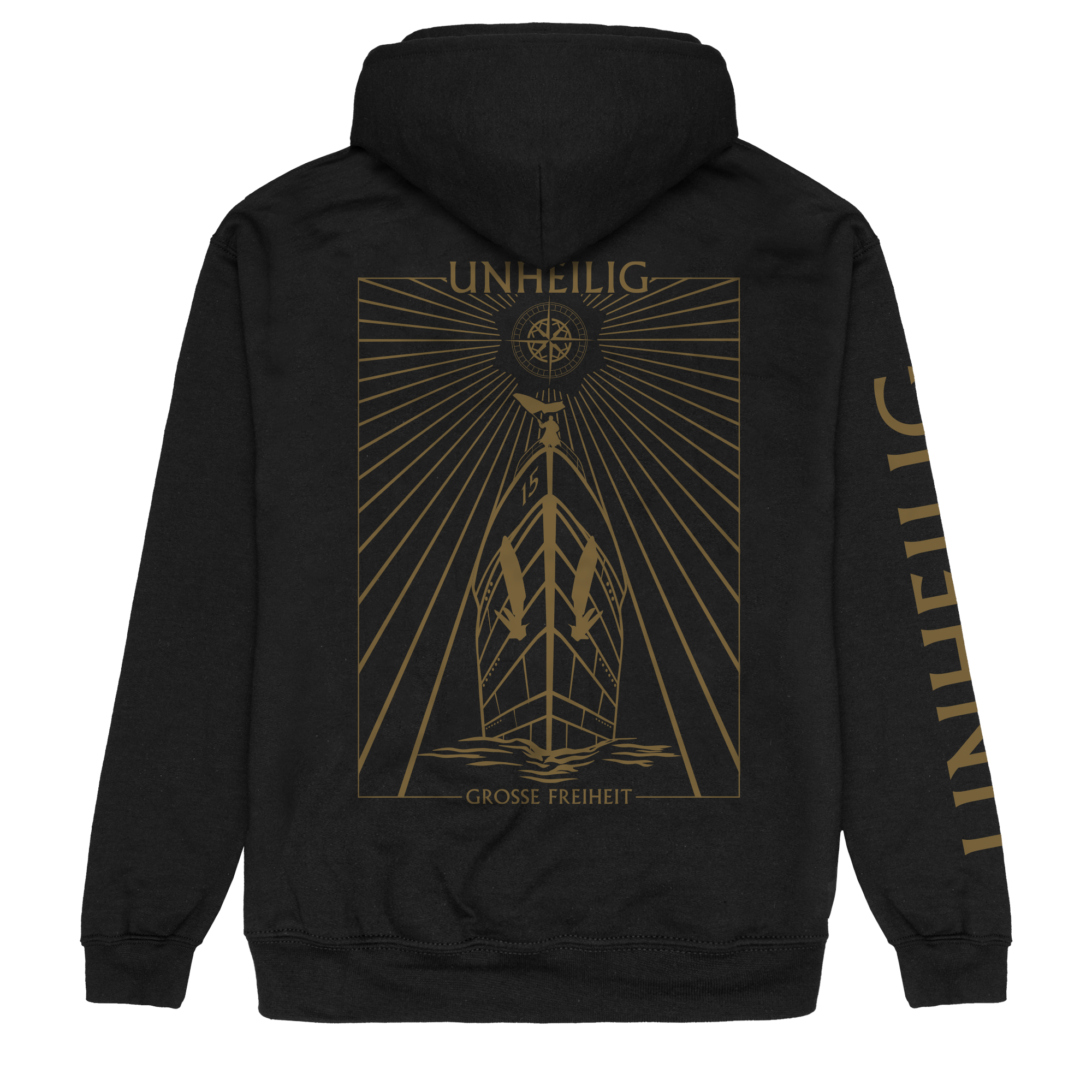Unheilig Grosse Freiheit Anniversary Gold Kapuzenjacke 415544